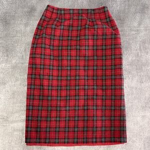 Vintage Savannah Plaid Maxi Skirt